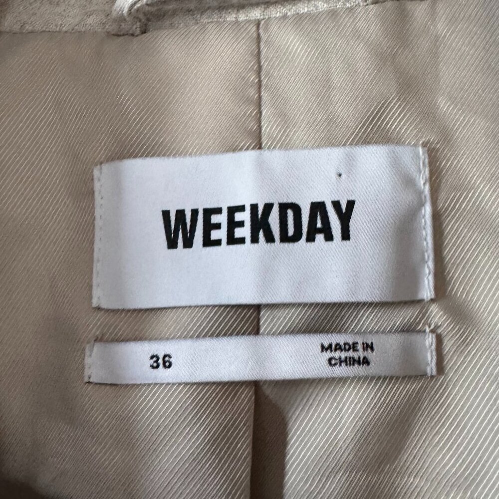 Weekday ISA LINEN MIX BLAZER - Picture 4 of 10